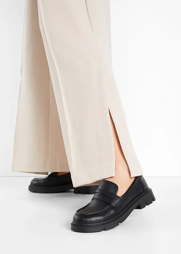 Chunky loafers met een lichte zool, bonprix