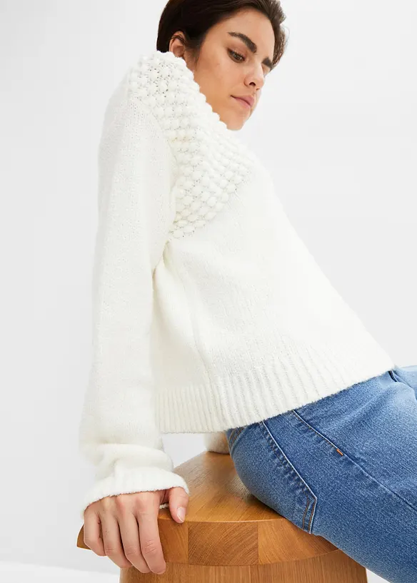 Trui met structuur, bonprix