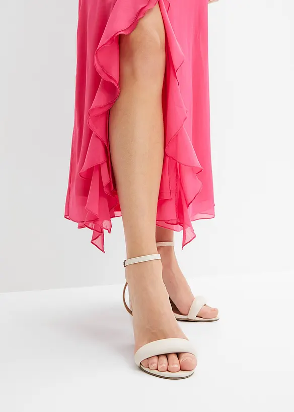 Maxi jurk met volants, BODYFLIRT
