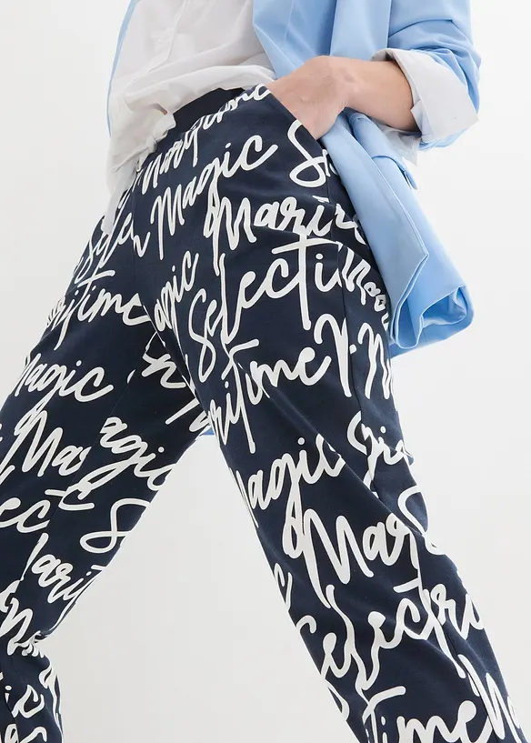 Instapbroek met print, bonprix