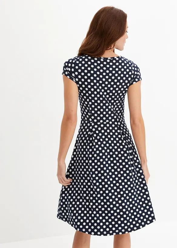 Jersey jurk in een viscosemix, bonprix
