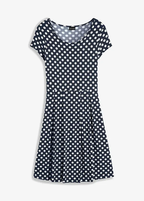 Jersey jurk in een viscosemix, bonprix