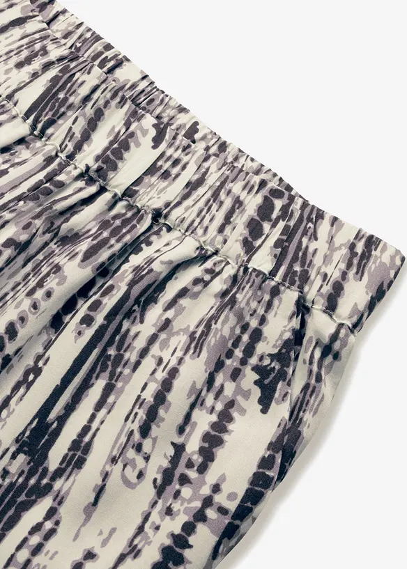Instapbroek van soepele viscose, bonprix