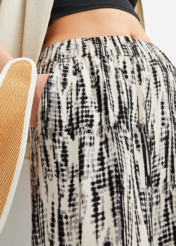 Instapbroek van soepele viscose, bonprix