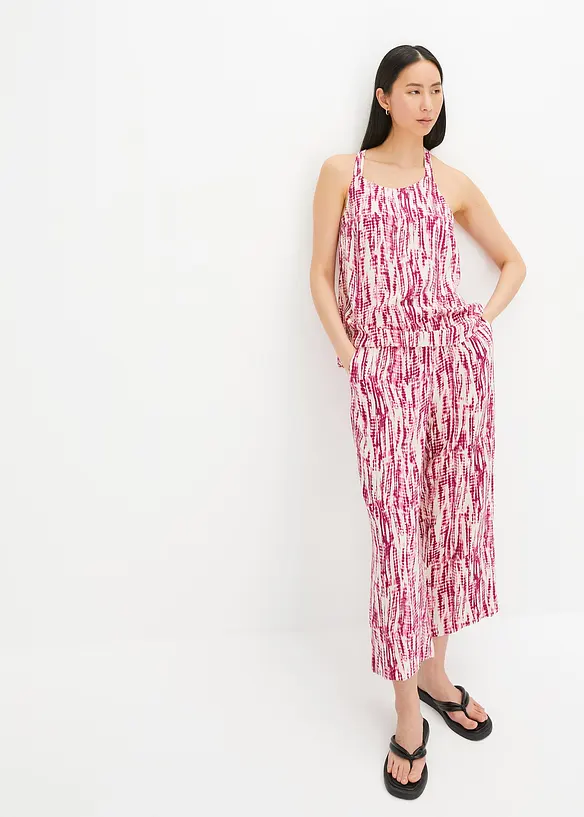 Instapbroek van soepele viscose, bonprix