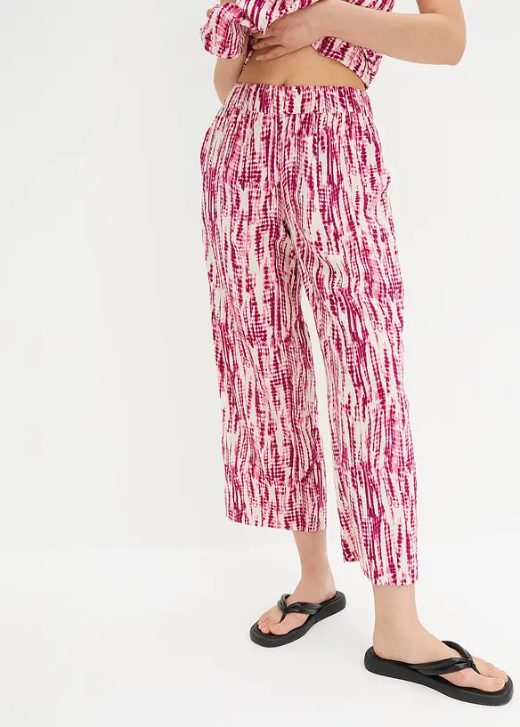 Instapbroek van soepele viscose, bonprix