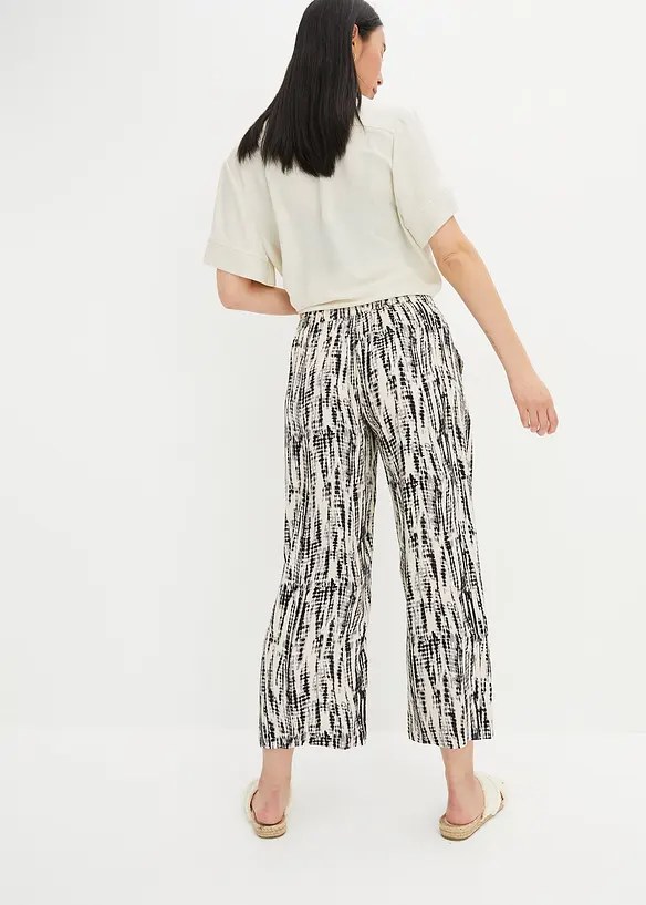 Instapbroek van soepele viscose, bonprix