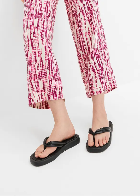 Instapbroek van soepele viscose, bonprix