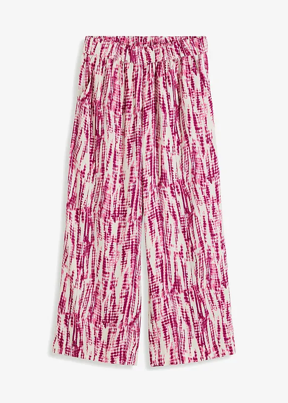 Instapbroek van soepele viscose, bonprix