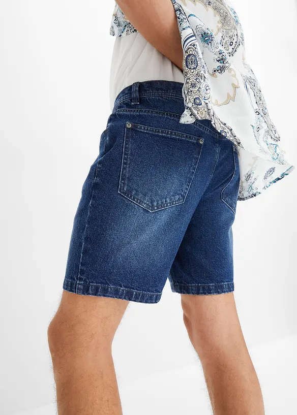 Lange stretch jeans short, regular fit, bonprix
