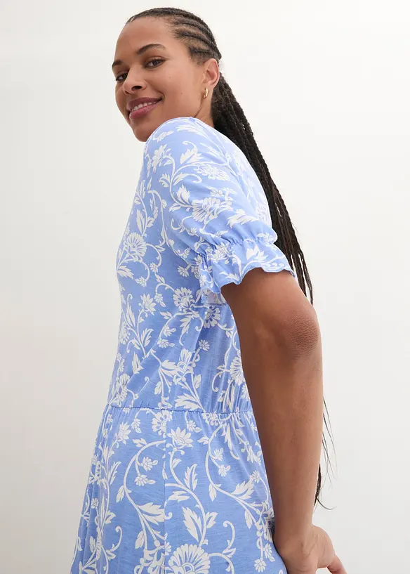 Jersey jurk van soepele viscose, bonprix