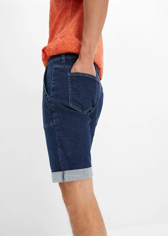 Stretch jeans bermuda, regular fit, bonprix