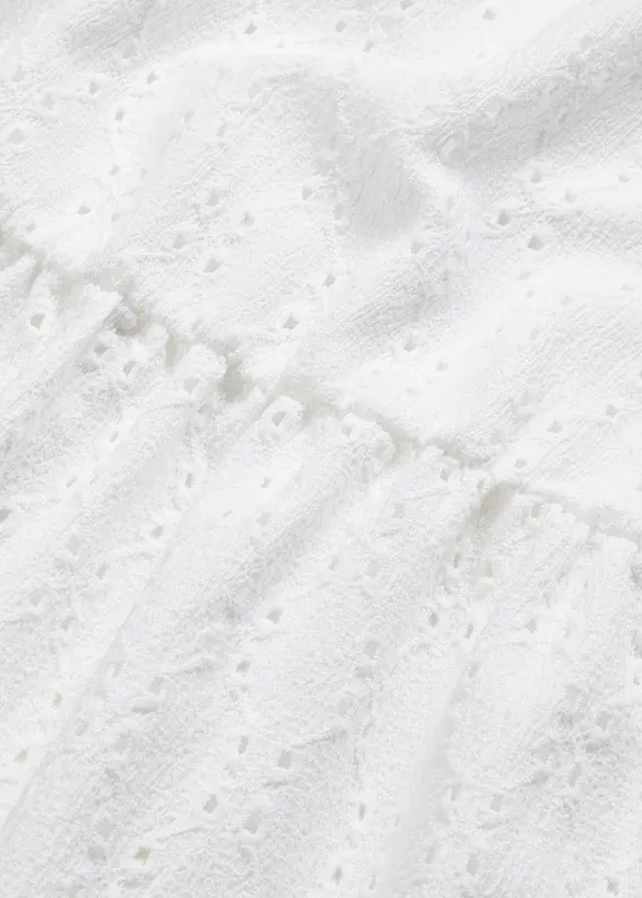 Polojurk met broderie anglaise, bonprix