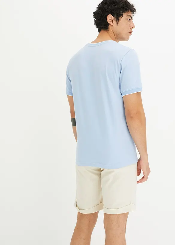T-shirt met details in layerlook, bonprix