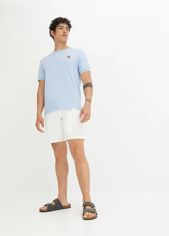 T-shirt met details in layerlook, bonprix