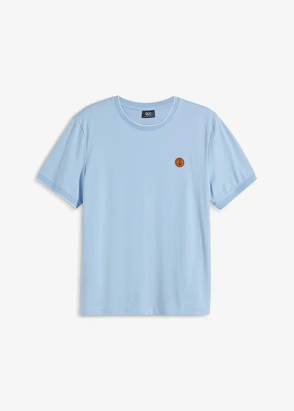 T-shirt met details in layerlook, bonprix