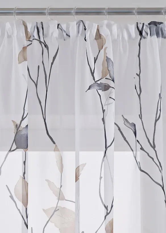 Gordijn met gerecycled polyester (1 stuk), bonprix