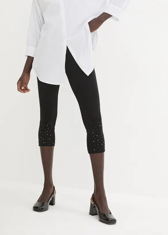 Capri legging in  een katoenmix, bonprix