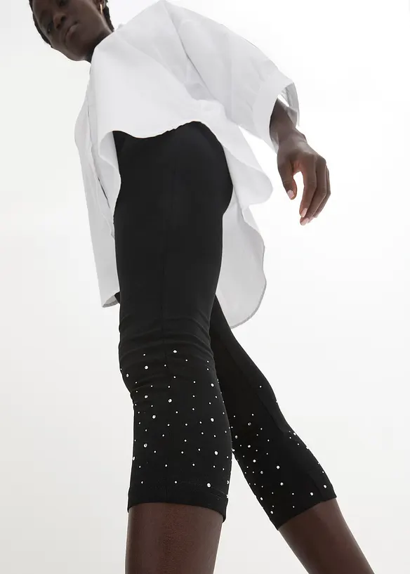 Capri legging in  een katoenmix, bonprix