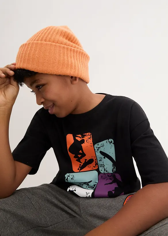 Jongens T-shirt van puur biologisch katoen, bonprix