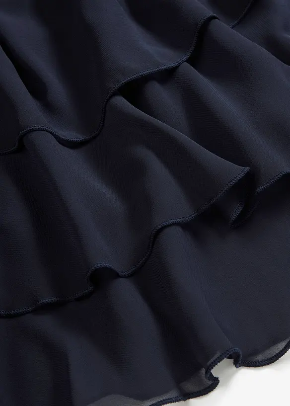 Chiffon jurk van gerecycled polyester, bonprix