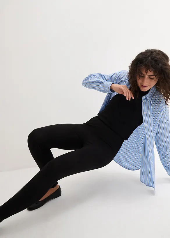 Legging met biologisch katoen (set van 2), bonprix