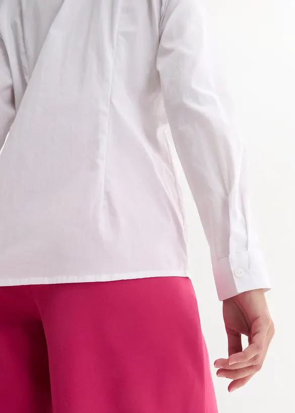 Stretch blouse, lange mouw, bonprix