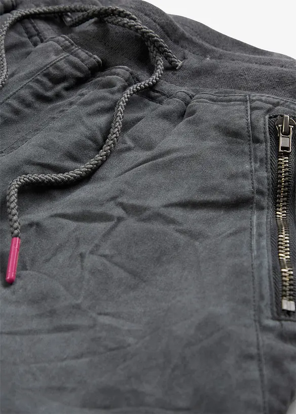 3/4 broek met contrasterende strikkoordjes, bonprix
