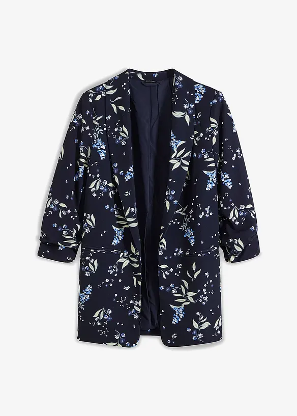 Lange gedessineerde blazer, bonprix