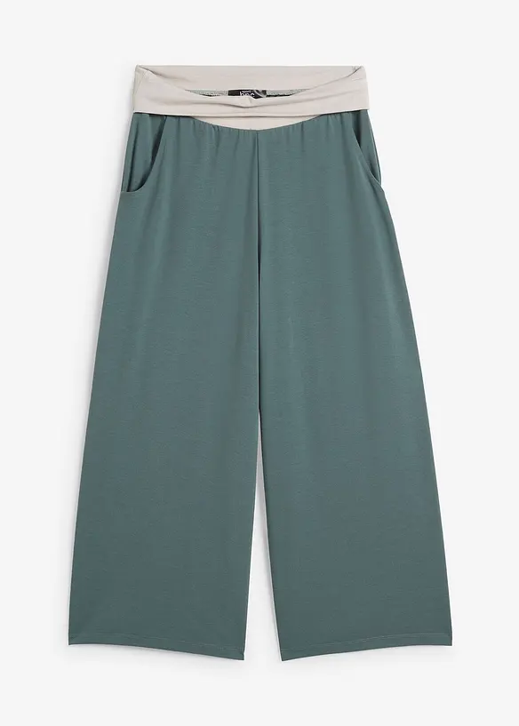 Culotte van shirtstof, kuitlang, bonprix