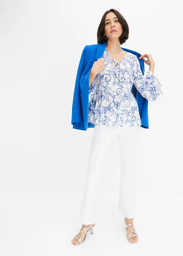 Tuniekblouse van soepele viscose, bonprix