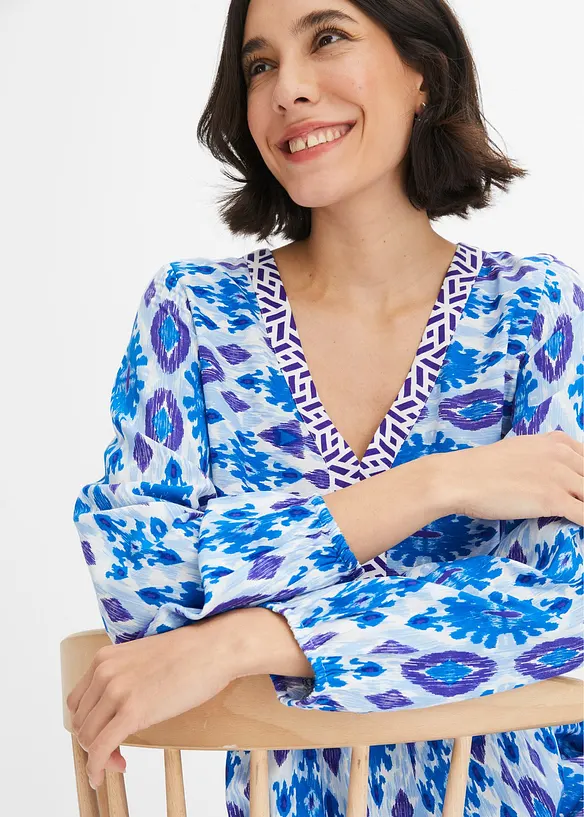Gedessineerde tuniekjurk van viscose, BODYFLIRT