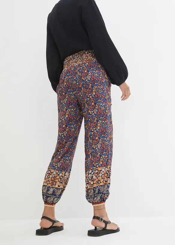 Instapbroek van soepele viscose, bonprix