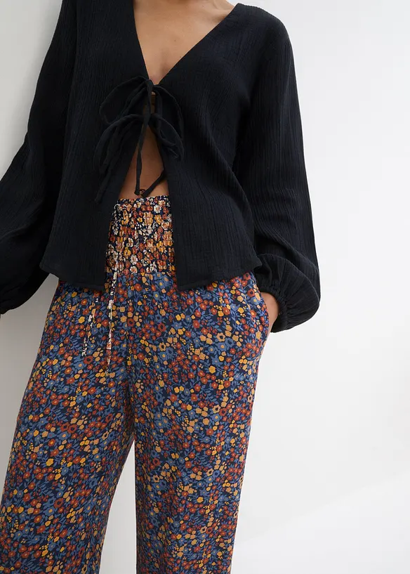 Instapbroek van soepele viscose, bonprix