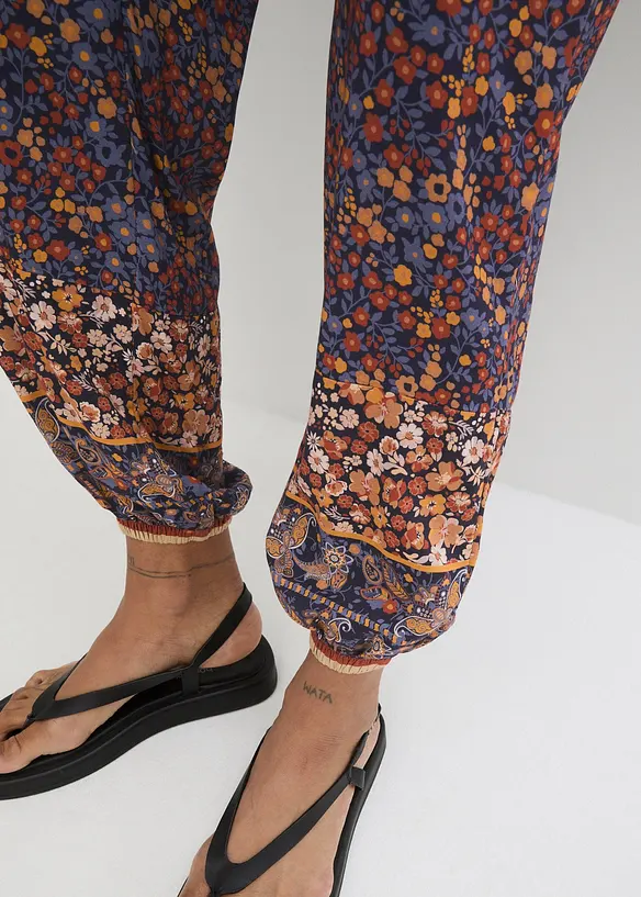 Instapbroek van soepele viscose, bonprix