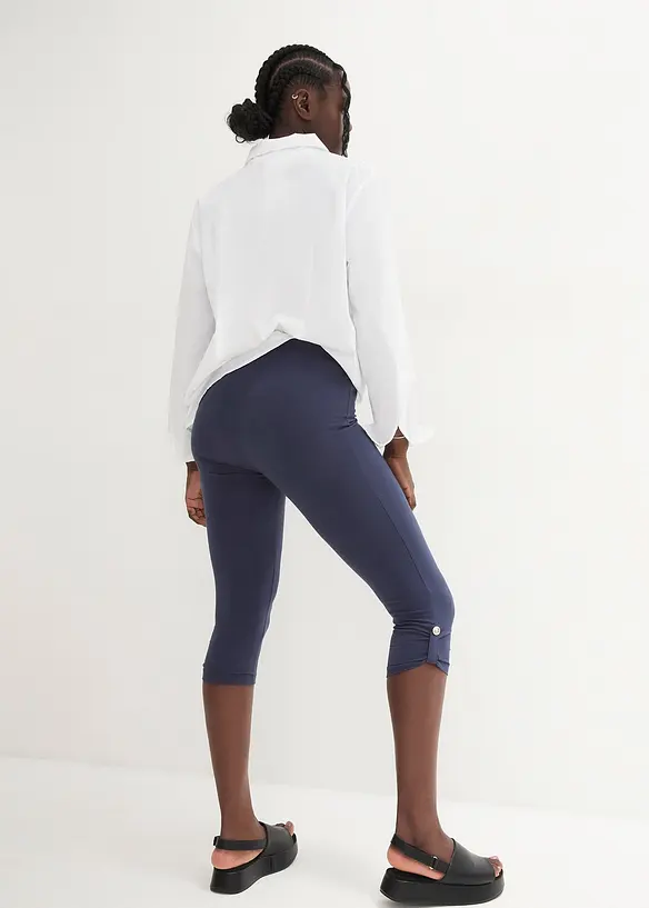 Capri legging van biologisch katoen, bonprix