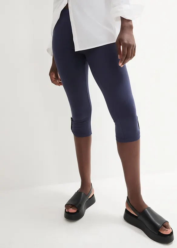Capri legging van biologisch katoen, bonprix