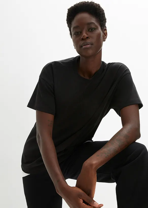 Oversized shirt van biologisch katoen, bonprix