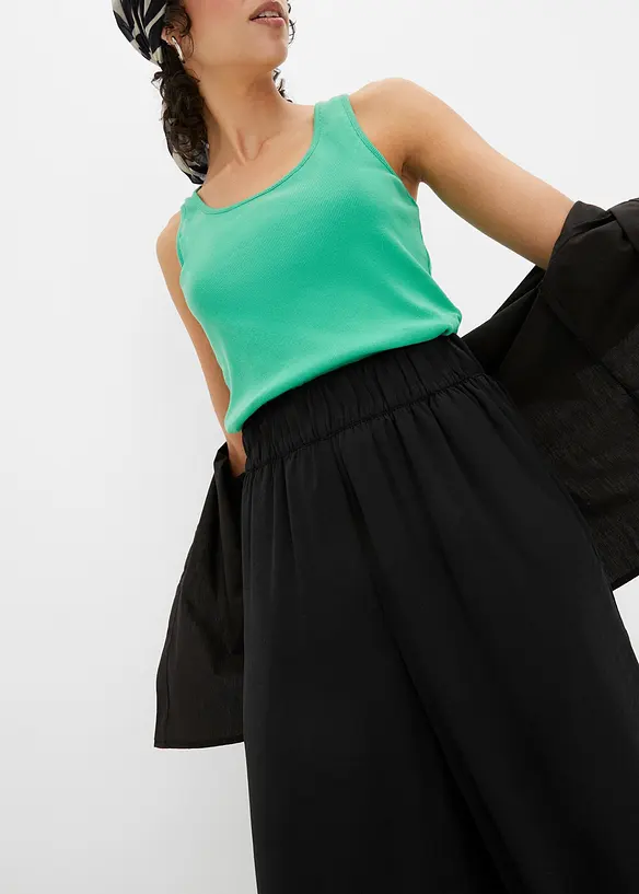 Geribde top, bonprix