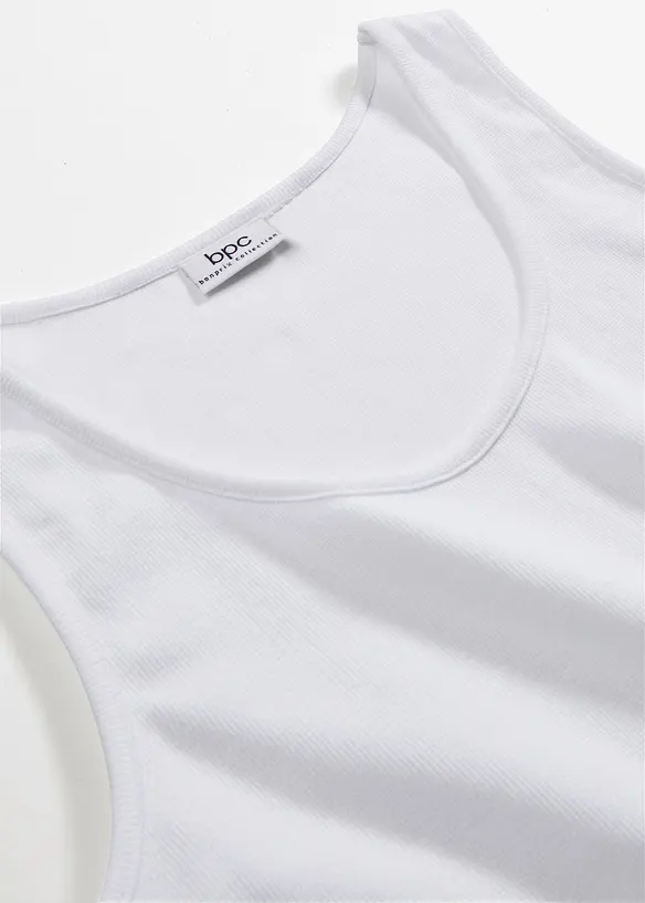 Geribde top, bonprix