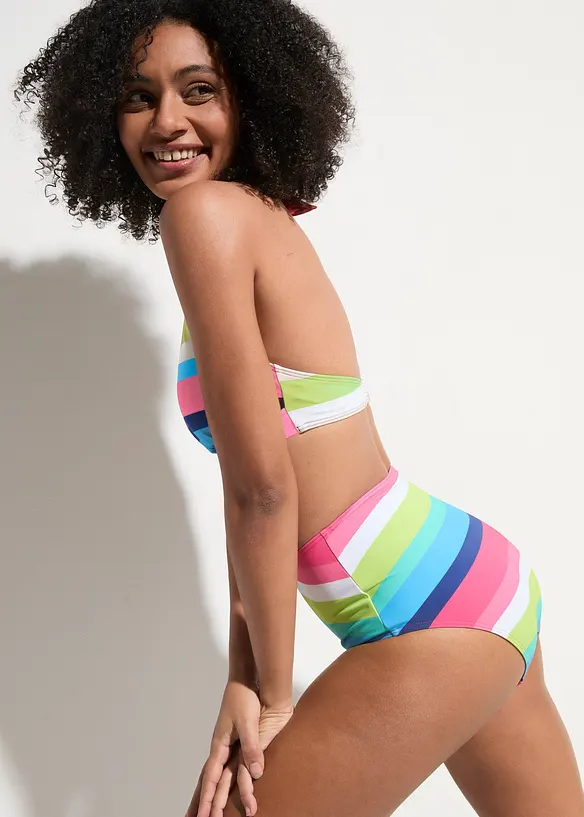 High waist bikinibroekje met gerecycled polyamide, bpc bonprix collection