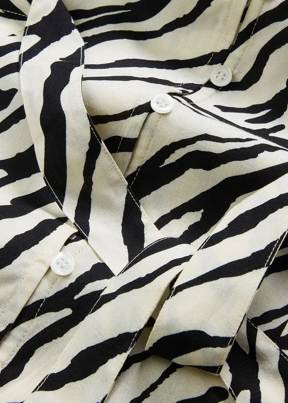 Midi jurk van soepele viscose, bonprix