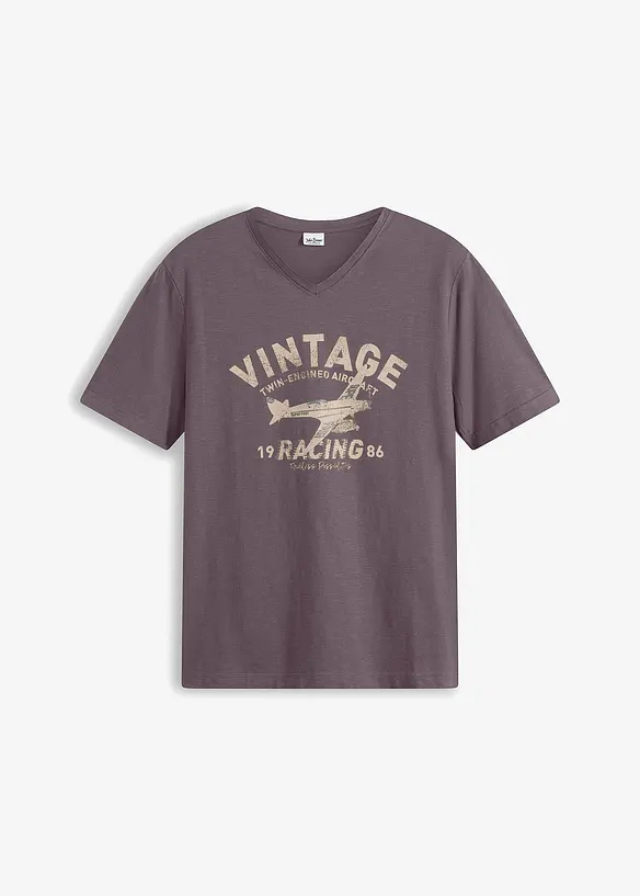 T-shirt van vlamgaren, bonprix