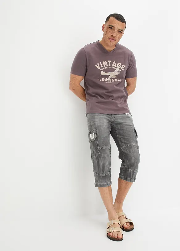 T-shirt van vlamgaren, bonprix