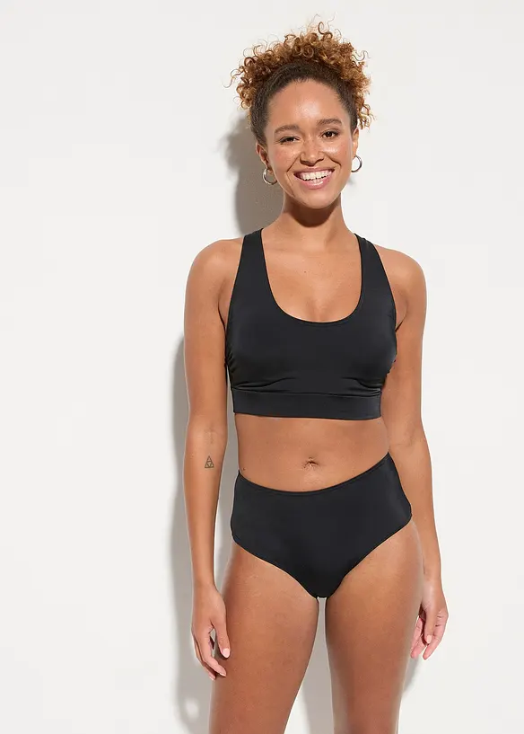 Bralette bikini met ring aan de achterkant (2-dlg. set), bonprix