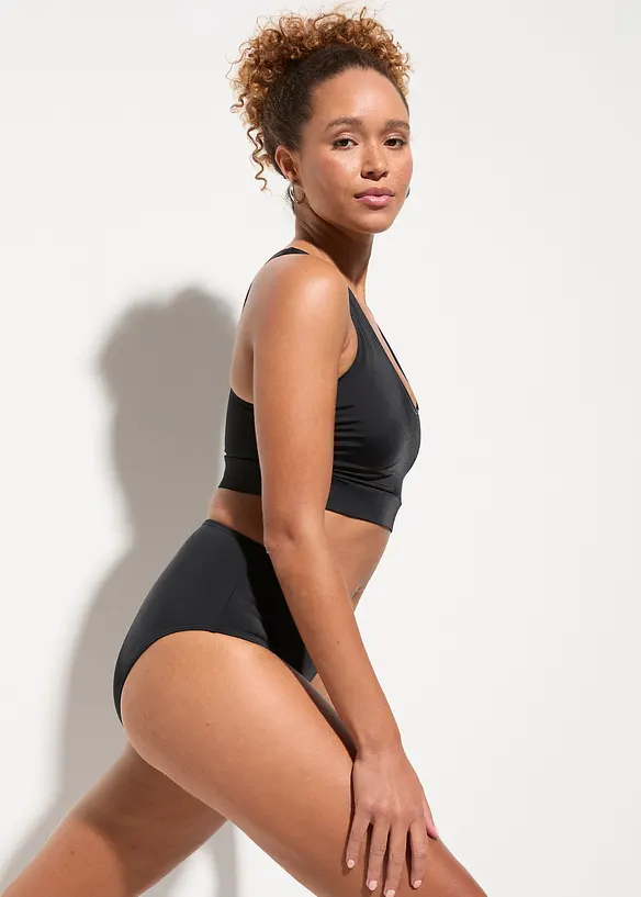 Bralette bikini met ring aan de achterkant (2-dlg. set), bonprix