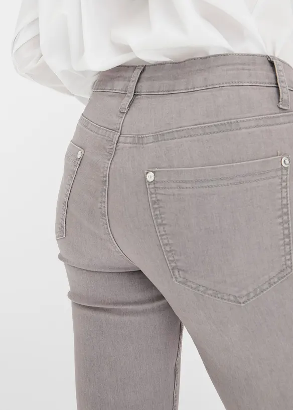 Super stretch jeans van licht materiaal, bonprix