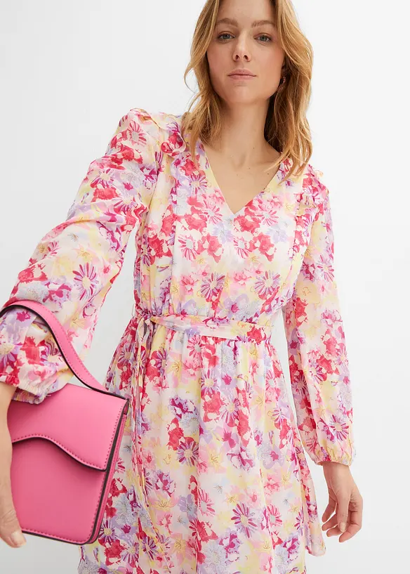 Chiffon jurk, bonprix
