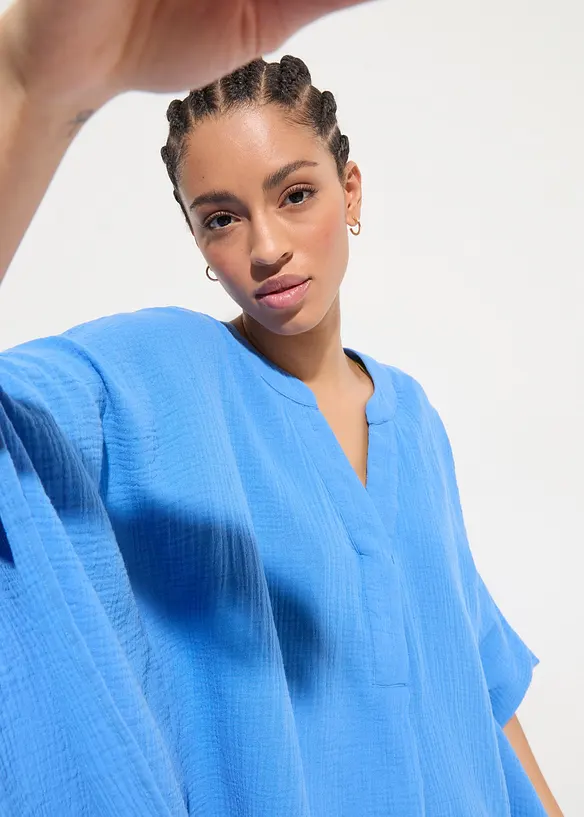 Strandtuniek van mousseline, bonprix