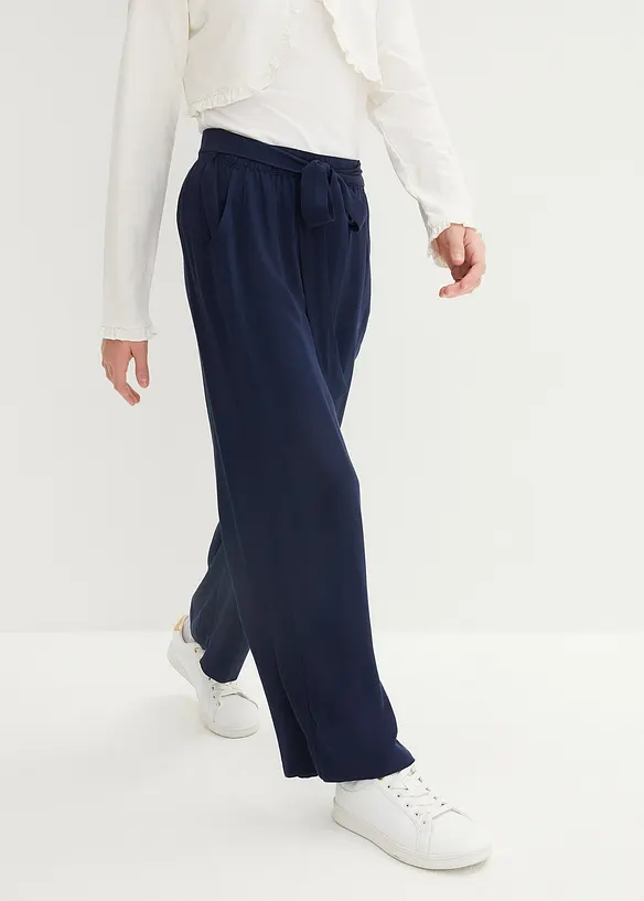 Palazzo broek van zacht viscose, bonprix